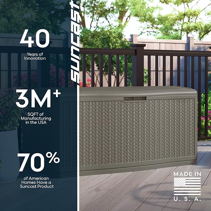 Suncast Extra Large Deck Box - Image 9