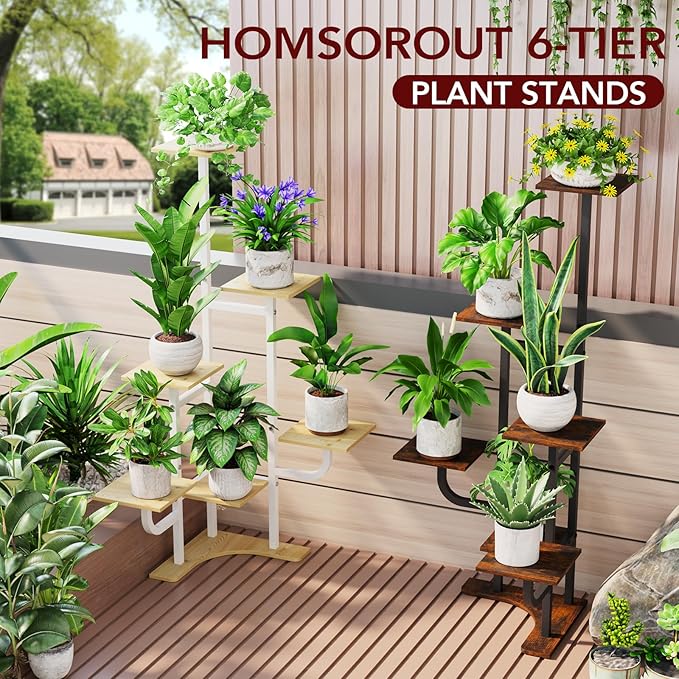 Corner Plant Stand with Grow Light - Image 4