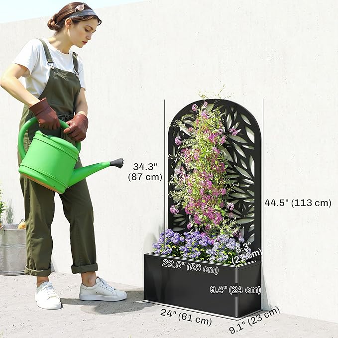 Outsunny Metal Raised Garden Bed - Image 7