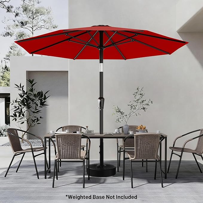 AreShark 9 FT Patio Umbrella for Outdoor, Outdoor Table Umbrella - Image 6
