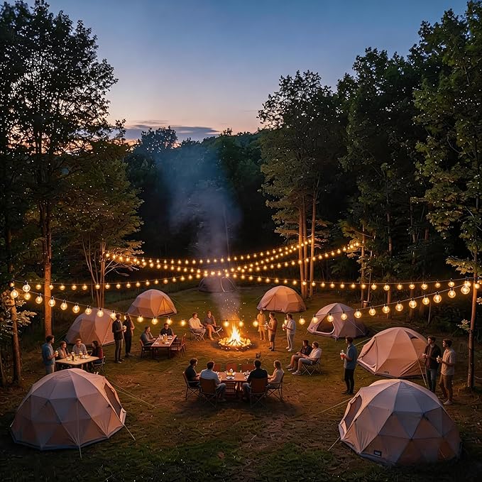RTTY Classic 300FT Modular Professional Outdoor String Lights System - Image 9