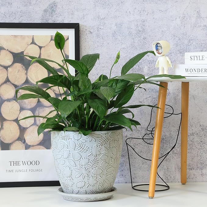 10inch Retro Ceramic Planter - Image 4