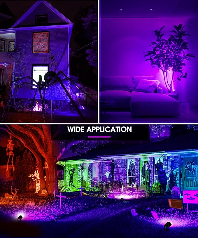 L LOHAS LED Tree Spotlight Outdoor, Auto On/Off 5W 120V Landscape Lighting - Image 5