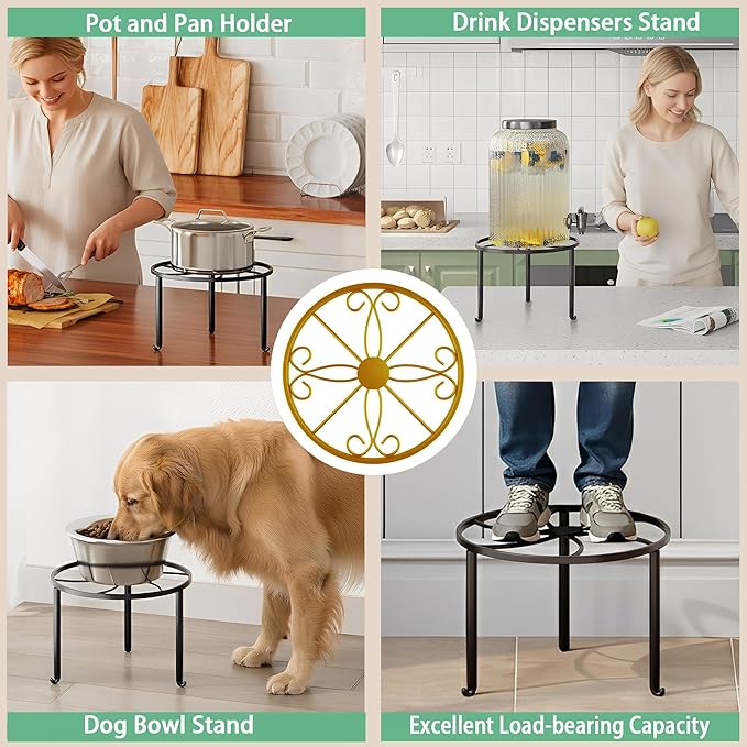 5 Pack Metal Plant Stand Home Flower Stand Shelf - Image 6