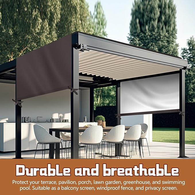 Universal Pergola Replacement Canopy Outdoor Canopy Shade Cover Waterproof - Image 6