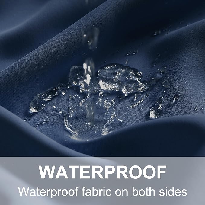 RYB HOME Extra Wide Outdoor Curtains - Image 5