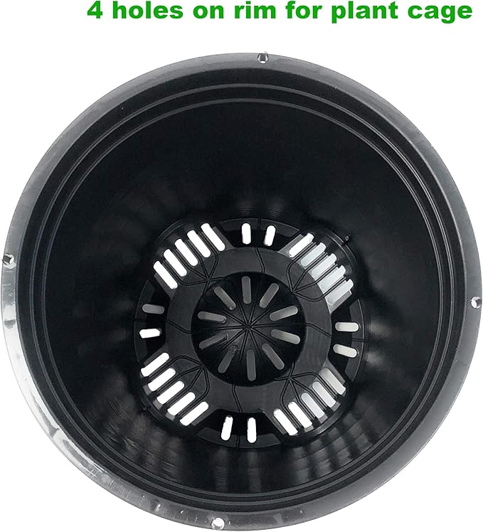 3 Gallon Nursery Pot Plastic Planters - Image 5