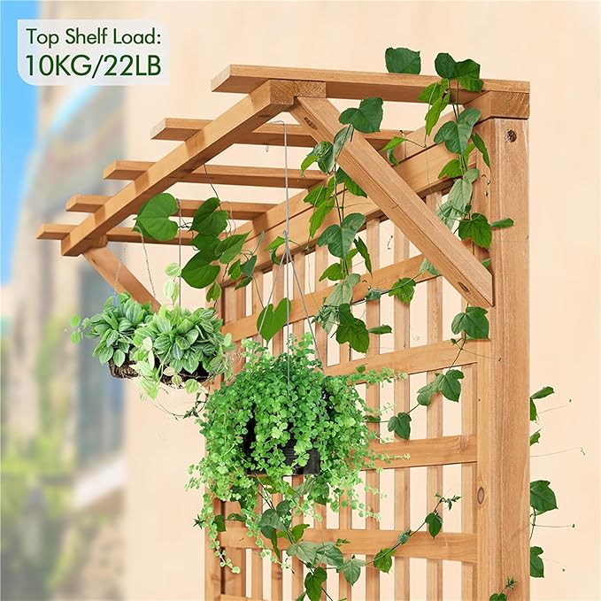 Yaheetech 72" H Horticulture Garden Planter - Image 9