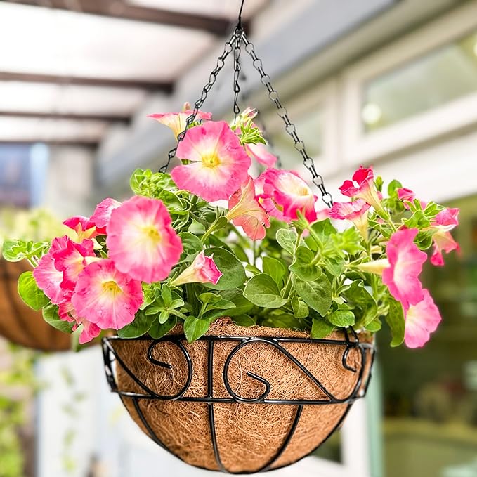 LaLaGreen Hanging Planter for Outdoor Plants Hanging Baskets by L%C3%A1L%C3%A1Green