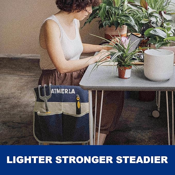 Aimerla Foldable Garden Kneeler Seat Heavy Duty Garden Stool - Image 4