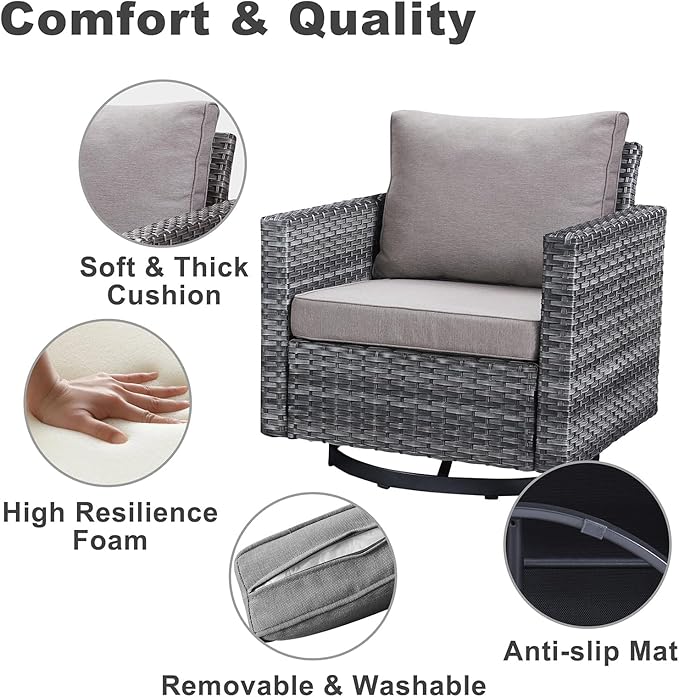 Belord Family Reunion Patio Conversation Set - Image 5