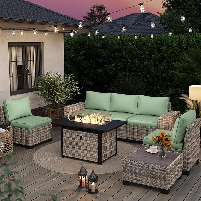 7-Piece Outdoor Patio Furniture Set - Image 9