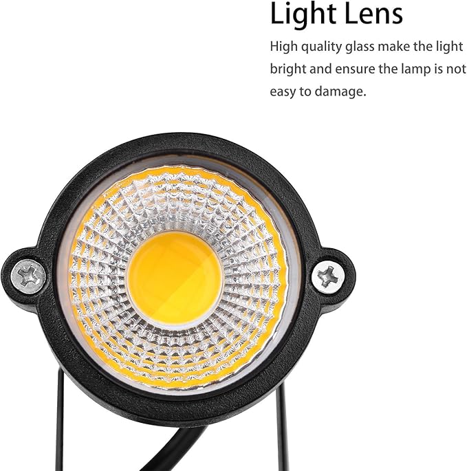 Lemonbest LED Landscape Up Down Light 5W White LED Decorative Spotlight Lamp - Image 2