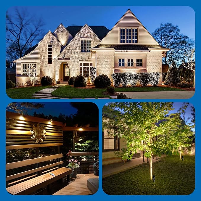 ALOVECO Low Voltage Landscape Lights, 6 Pack LED Spot Lights Outdoor - Image 6