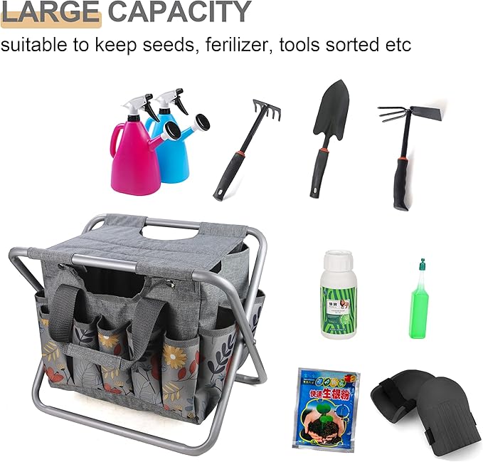 MDSTOP Folding Gardening Stool - Image 5