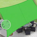 LOVE STORY Rectangle 6'x15' Waterproof Sun Shade Sail Canopy UV Block by LOVESTORY