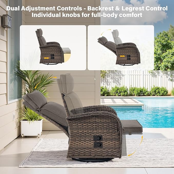 5 Piece Patio Furniture Set - Image 4