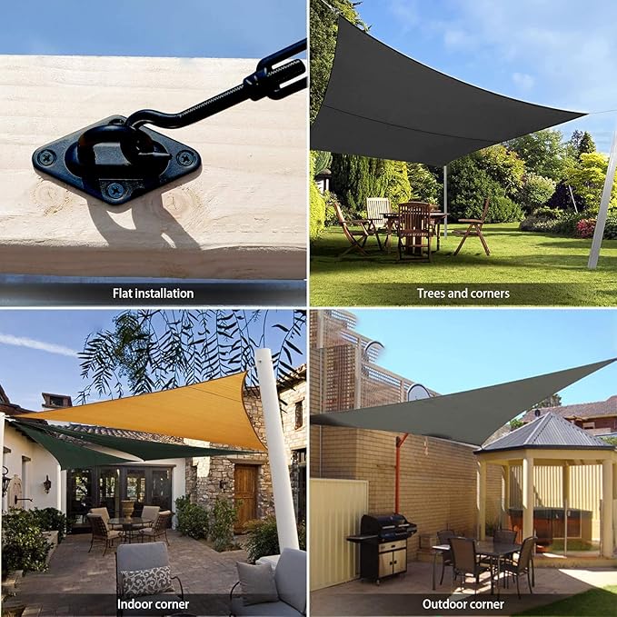Sun Shade Sail Hardware Kit 6 Inch - Image 5