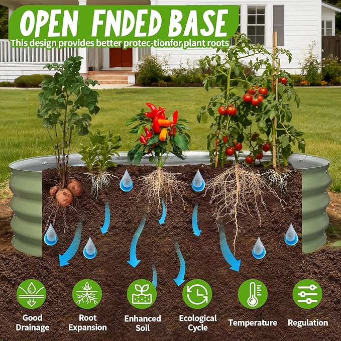 Galvanized Raised Garden Bed, Raised Beds - Image 5