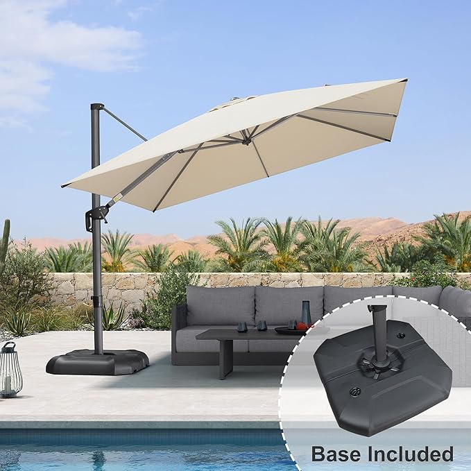 PURPLE LEAF 10 Feet Patio Umbrella - Image 3