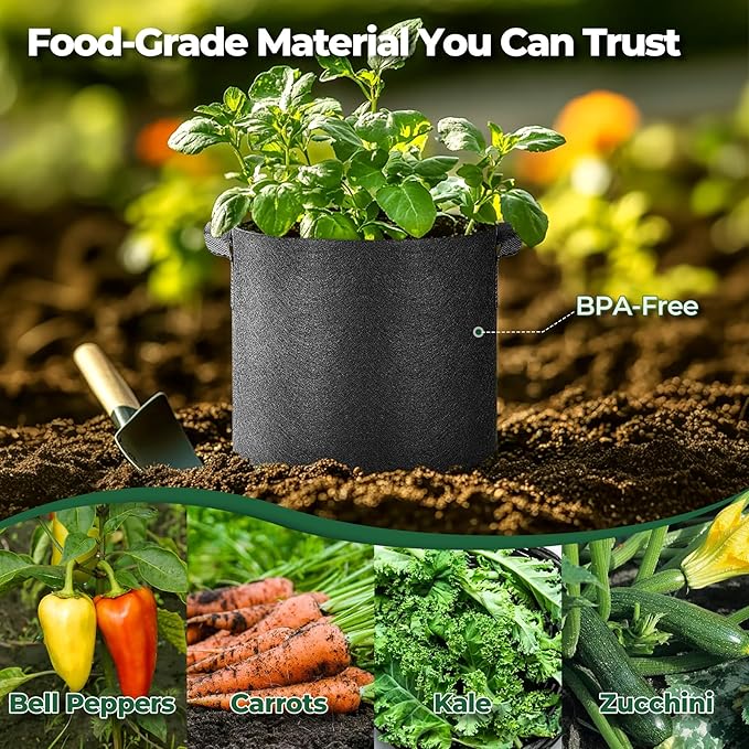 T4U Fabric Plant Grow Bags - Image 3