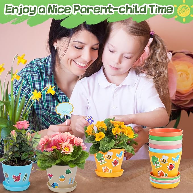 Durable Resin Garden Pot Craft Kit - Image 7