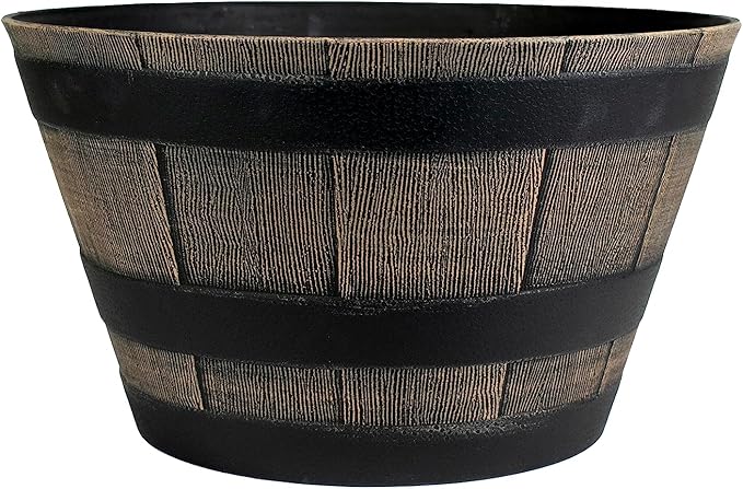 The HC Companies Whiskey Barrel Planter by TheHCCompanies
