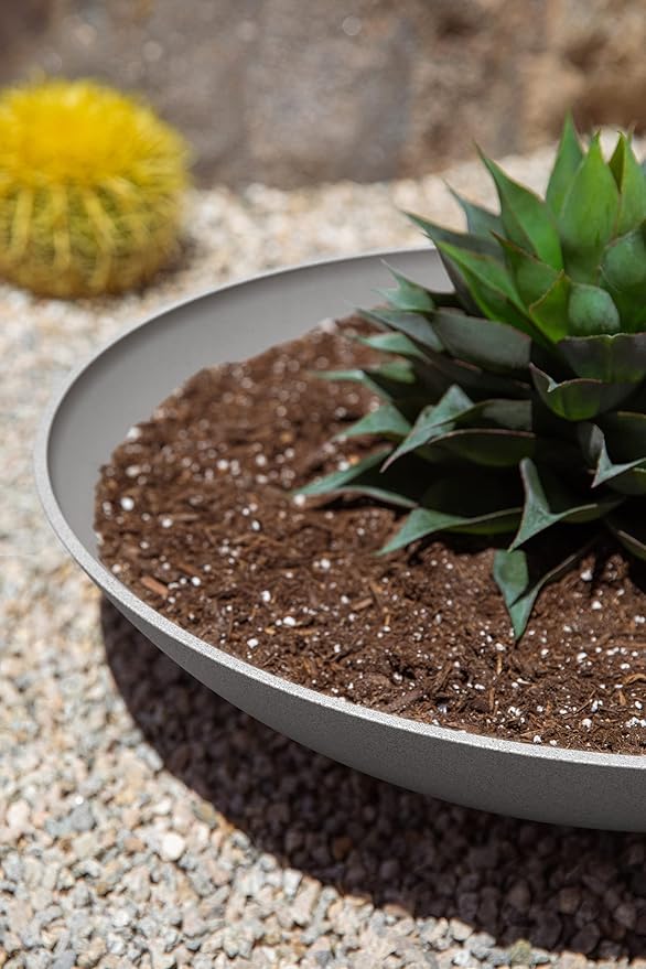 Veradek Mason Series Lane Bowl Planter-Large Round Planter - Image 5
