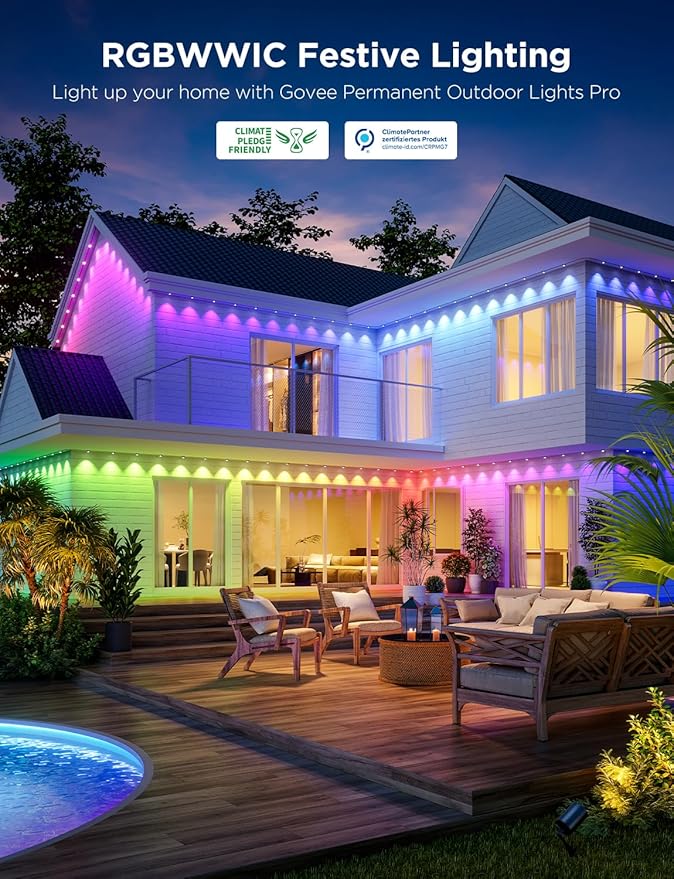 Govee Permanent Outdoor Lights Pro, 150ft - Image 2