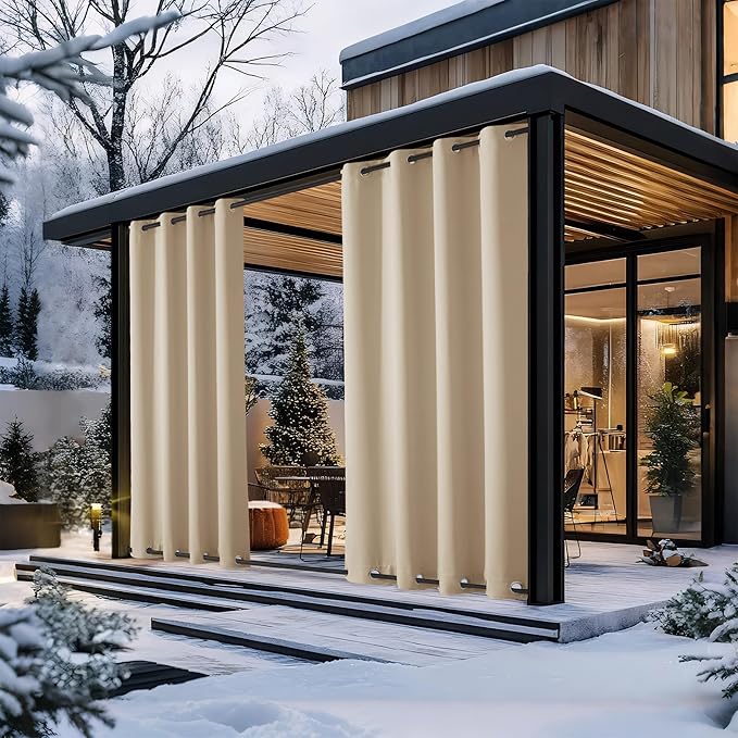 NICETOWN Weighted Outdoor Curtains - Image 8