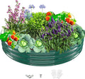 Durable Round Galvanized Steel Raised Garden Bed by zbzbml