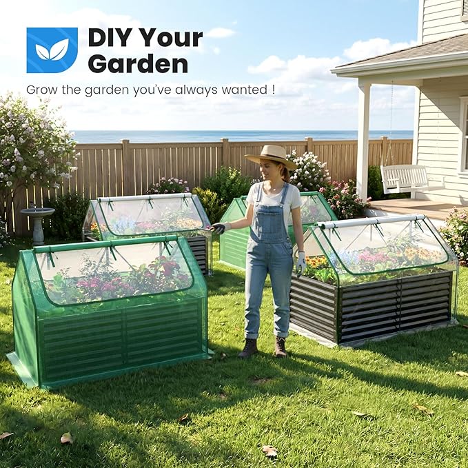 Quictent Raised Garden Bed Galvanized Raised Beds - Image 7