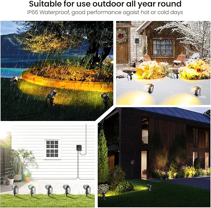 LED Landscape Lighting Kit Landscaping Lights - Image 6