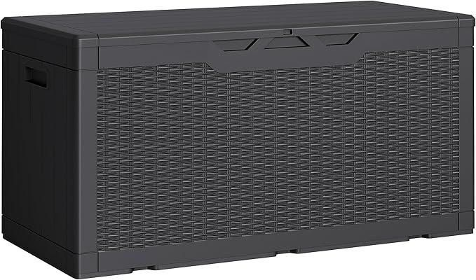 Greesum Outdoor Storage Box 100 Gallon Storage Bin by BuynowfromGreesum