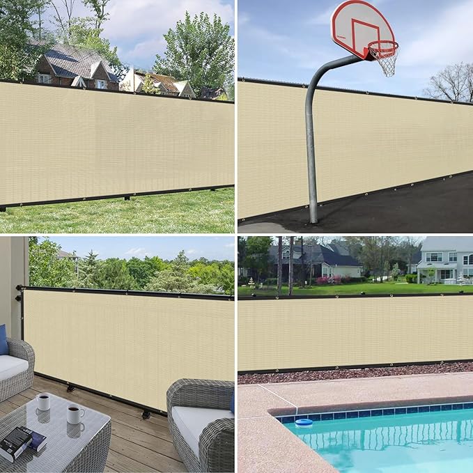 Windscreen4less Privacy Fence Screen Heavy Duty Windscreen Fencing Mesh Fabric - Image 7