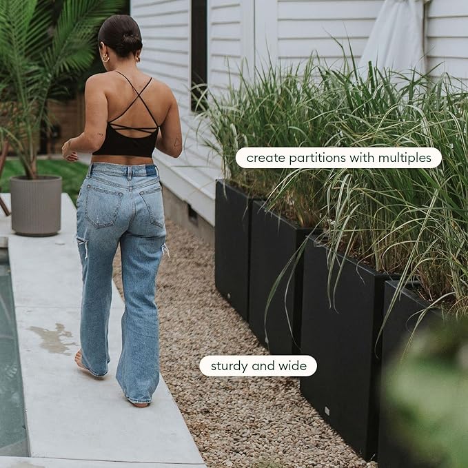 Veradek Block Series Span Plastic Planter - Image 5