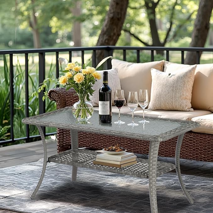 VINGLI Outdoor Coffee Table - Image 2
