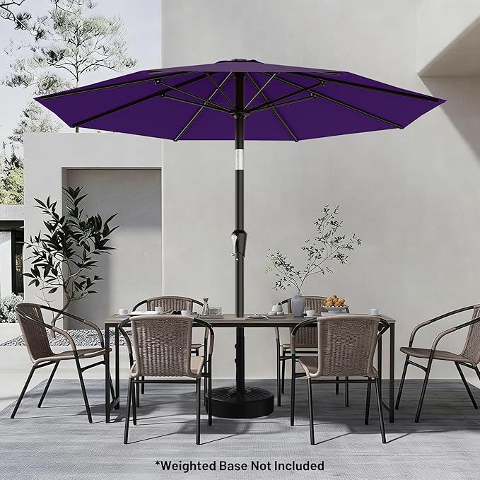 AreShark 9 FT Patio Umbrella for Outdoor, Outdoor Table Umbrella - Image 6