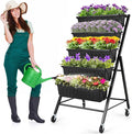 Homdox 4FT Vertical Garden Bed, 5 Tiers Raised Garden Planter, 25.6 * 26 * by HOMDOX