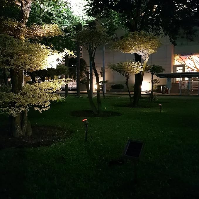 HEX 30X Twin Solar Spotlight Warm White LED Waterproof Dimmable Dusk to Dawn - Image 6