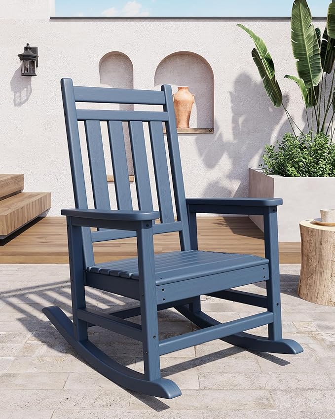 GarveeLife Poly Lumber Rocking Chair Outdoor by GarveeLife