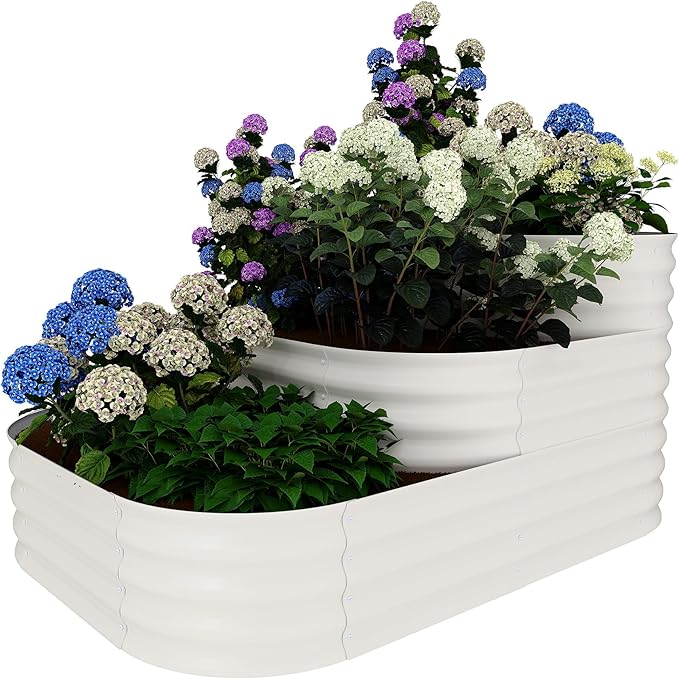 Galvanized Raised Garden Bed Kit by Garvee