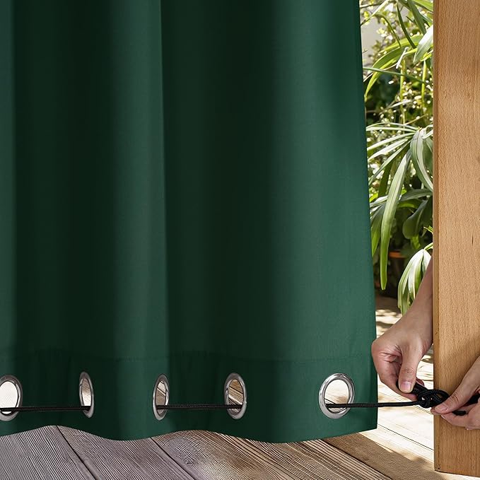 NICETOWN Canvas Outdoor Curtains by NICETOWN