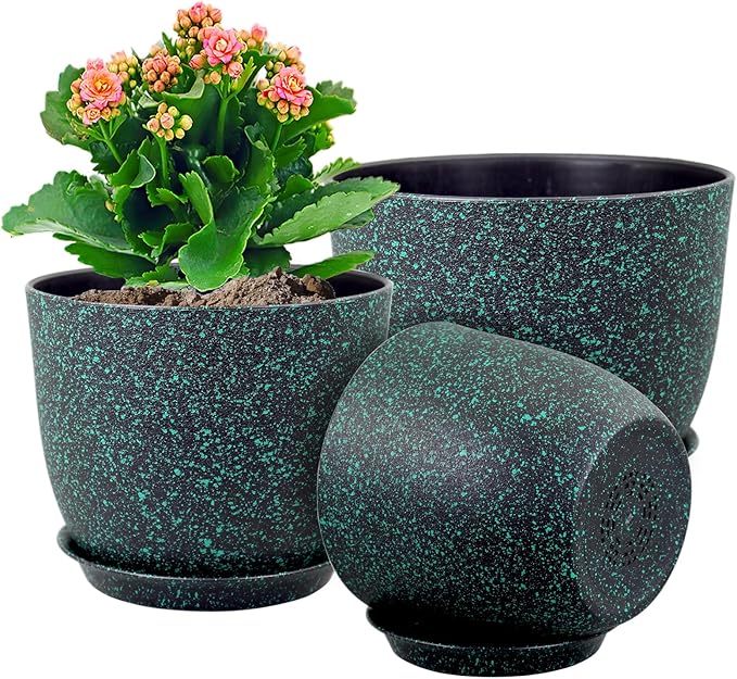 Plant Pots 10/9/8 inch, Flower Pots by WSMKSZ