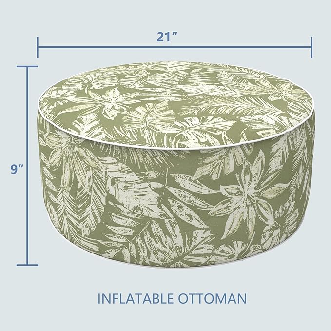 LVTXIII Inflatable Stool Ottoman Footrest - Image 3