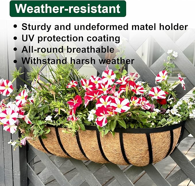 DUNCHATY Railing Planter Window Box - Image 9