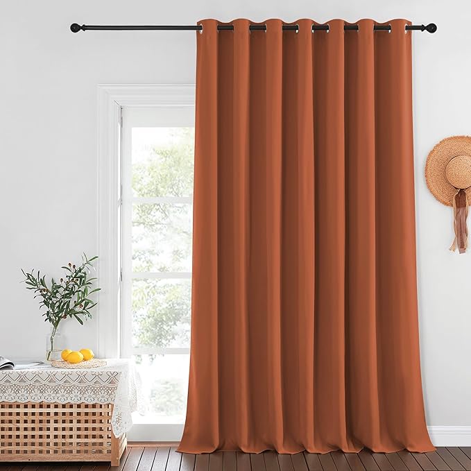 NICETOWN Blackout Patio Curtains 100 x 144 Inches Long by NICETOWN