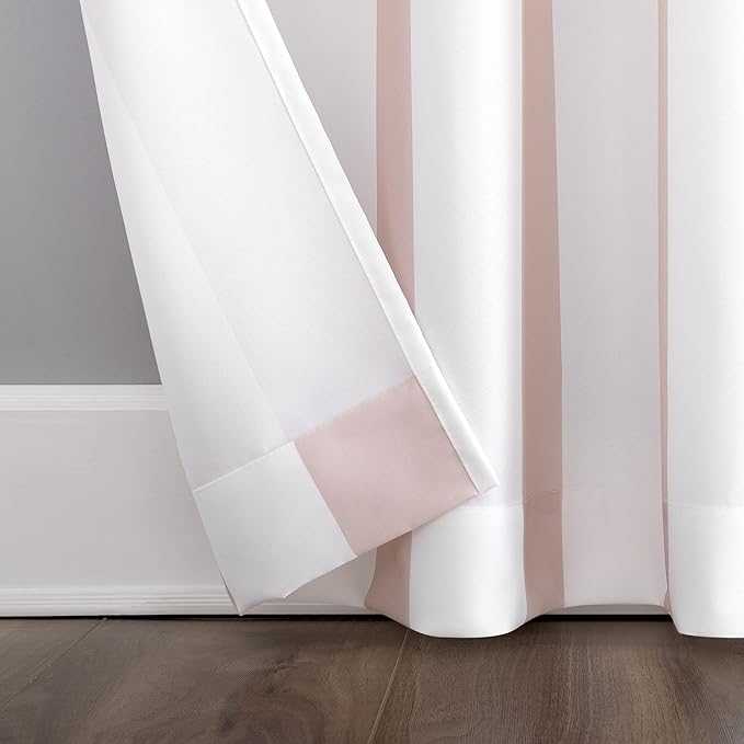 Sun Zero Valencia 2-Pack Cabana Stripe Indoor/Outdoor UV Protectant Energy - Image 4