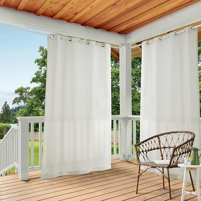TOWN & COUNTRY BASICS Cabana Solid Heavyweight Indoor Outdoor Curtains by TOWN+%26+COUNTRY+BASICS