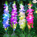 Solar Garden Lights, Solar Delphinium Flowers Lights 4 Pack 80 LEDs, Waterproof by MRHEPHAESTUS